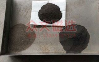 鐵鎢砂分離示意