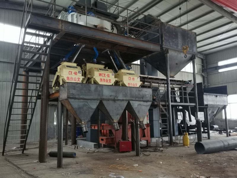 新疆某金屬硅粉集團(tuán)使用現(xiàn)場